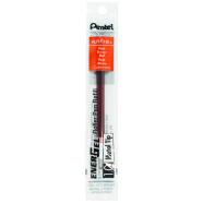 Pentel Refill For Energel Retractable Metal Tip 1.0mm - Red - LR10-BX