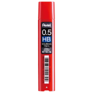 Pentel Refill Lead Ain Stein 0.5mm-HB (12PCS/Tube) - C275S-HBX
