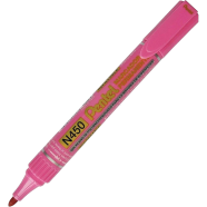 Pentel Refillable Permanent Marker Bullet Point-Pink (N450-P) image