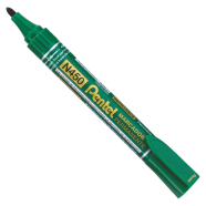 Pentel Refillable Permanent Marker Chisel Point-Green (N460-D) image