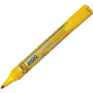 Pentel Refillable Permanent Marker Chisel Point-Yellow (N460-G) image