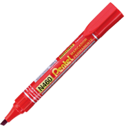 Pentel Refillable Permanent Marker Chisel Point-Pink (N460-P) image