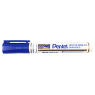 Pentel Refillable White Board Marker Bullet Point - Blue image
