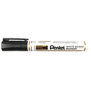 Pentel Refillable White Board Marker Bullet Point-Black image