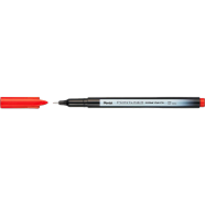 Pentel Pointliner Colour Dye Ink Red image