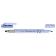 Pentel Twin Tip Illumina Flex Highlighter Flexible Chiset and Fine Tip - Pastel Blue - SLW11P-CE icon