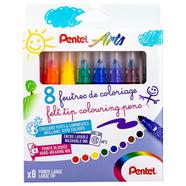 Pentel WASHABLE Color Pen 8 Color Large Tip image