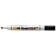 Pentel White Board Marker Bullet Point - Black - MW85-A