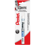 Pentel White Marker Fine Bullet Point - X100W-S