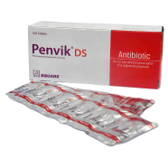 Penvik DS 500 mg Tablet 10's strip image