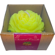 Peony Flower Scented Candle – Ylang Ylang Fragrance image