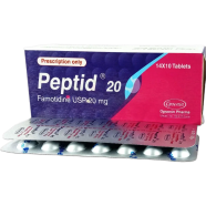 Peptid 20 Mg Tablet 14's Strip icon