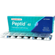 Peptid 40 Mg Tablet 14's Strip icon