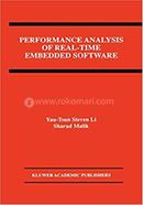 Performance Analysis of Real-Time Embedded Software image