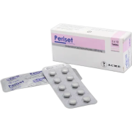 Periset 8 mg Tablet 10's strip image