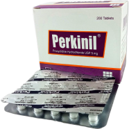 Perkinil 5 mg Tablet 20's Strip image