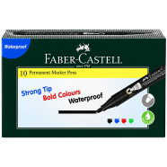 Faber Castell Permanent Marker-12 Pcs image