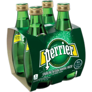 Perrier Carbonated Mineral Water 4 X 330 ml image