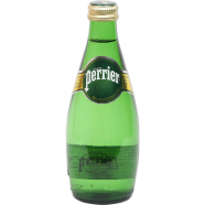 Perrier Carbonated Natural Mineral Water Glass Bott.330 ml image