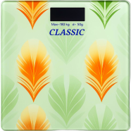 Personal Digital Bathroom Weighing Scale Glass Weighing Machine for Body Weight Measurement (5mm White Round Weighing Machine) (180 kg, White) - Weight Machine image