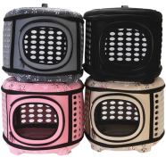 Pet Carrier Bag Portable Foldable Pet Carrier for Dogs Cats Puppy Travel Outdoor Handbag image