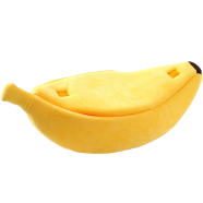 Pet Cat Bed House Banana Shape image