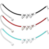 Pet Collars with 3 Bell For Cats and Small Dog image