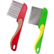 Pet Flea Nit Comb With Stainless Steel Needle image