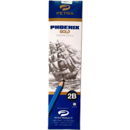 Petra Phoenix Gold Graphite Pencils 2b 12 Pcs image