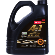 Petromin A1 Plus 0W-20 Full Synthetic Engine Oil 4L image