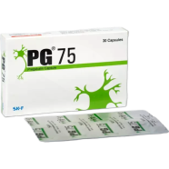 Pg 75 mg Capsule 10's Strip image