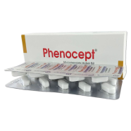 Phenocept 500 mg Tablet 10's Strip image