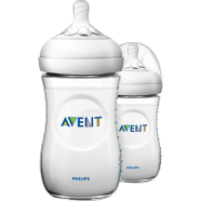 Philips Avent Natural Feeding Bottle 260 ml - 2 Pcs image