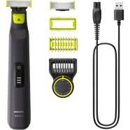 Philips QP6542/10 OneBlade Pro Hybrid Trimmer and Shaver Face Body for Men image