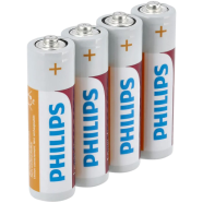 Philips R03L4B/70 AAA Extra Zinc Chloride Battery – 4 Pcs image