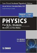 Physics for B.Sc. Students Semester 1 Paper 1 image