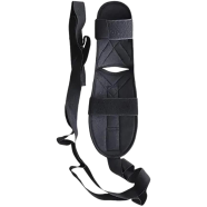 Pilates Yoga Belt Multi-Loop Exercise Stretch Strap With Foot Hook Keep Fit Physical Therapy Dance Belt Flexibility Training image