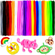 Pipe Cleaners, Chenille Stems for Flower Making-50Pcs icon
