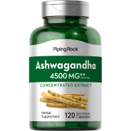 Piping Rock Ashwagandha 4500mg –120 Capsules image