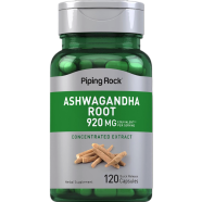 Piping Rock Ashwagandha Root 920 mg – 120 Capsules image