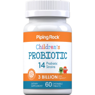 Piping Rock Children Probiotics 3 Billion 60 Chewable Tablets - X003a18su1 image