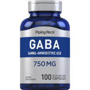 Piping Rock Gaba 750 mg 100 Capsules image