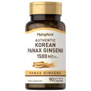 Piping Rock Korean Ginseng Capsules 1500mg - 90 capsules image
