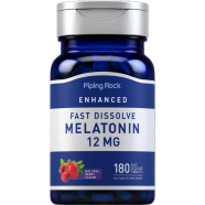 Piping Rock Melatonin 12mg 180 Tablets - X003jijpxt image