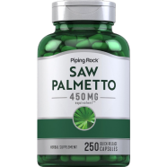 Piping Rock Saw Palmetto 450mg 250 Quick Release Capsules - X003rc2gbz image