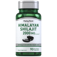 Piping Rock Shilajit Extract 2000 Mg - 90 Capsules -486931756 image