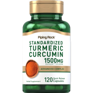 Piping Rock Turmeric Curcumin Complex 1500mg 120 Capsules image