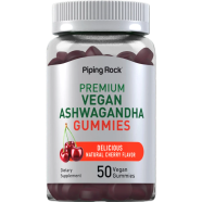 Piping Rock Vegan Ashwag and Ha 50 Gummies - X0041ywhyt image