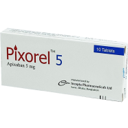 Pixorel 5 mg Tablet 10's Strip image