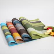 Placemat Insulation Mat Coasters Kitchen Dining Table Mat-6 pcs (Green) icon